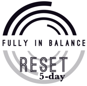 Fully In Balance 5 day reset logo