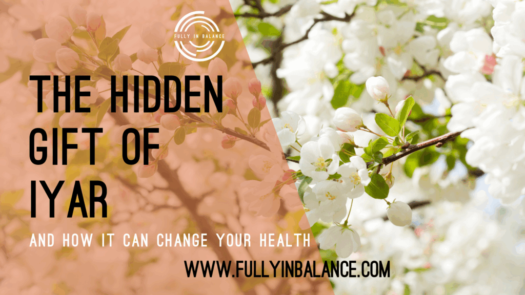Blog post image Iyar - fully in balance